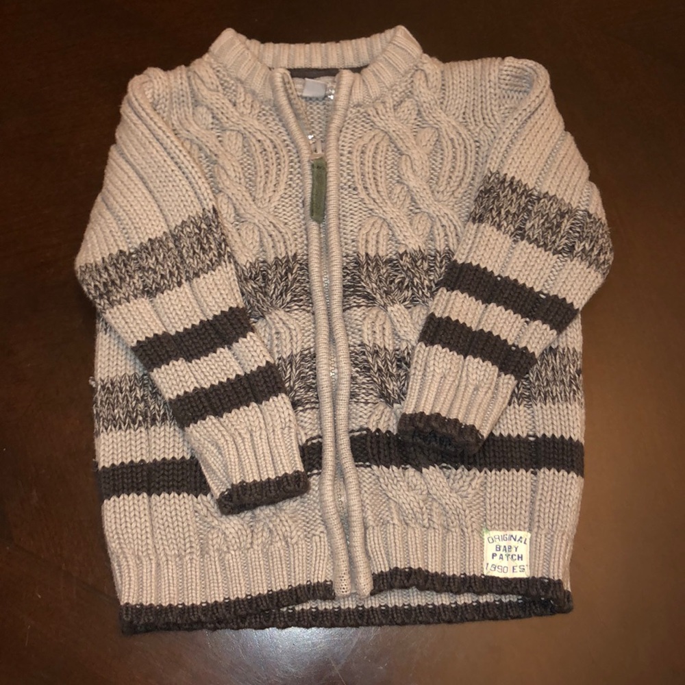 Zip Front Sweater by Pumpkin Patch
